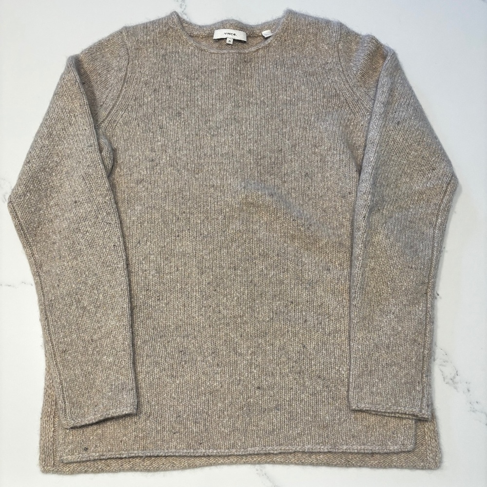 Vince cashmere tunic sweater